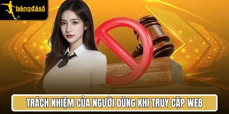 Trách nhiệm của người dùng khi truy cập web